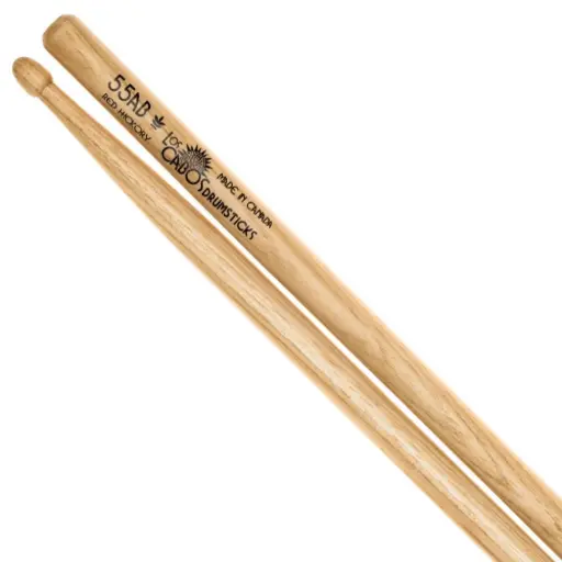 [LCD55ABRH] Los Cabos Drumsticks baguettes 55AB - Hickory rouge