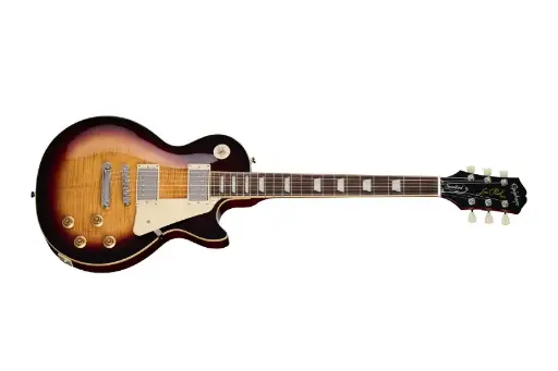 [EIGLP5RBONH] Epiphone Guitare électrique Les Paul Standard 50s (fini Burst bourbon, étui souple inclus)