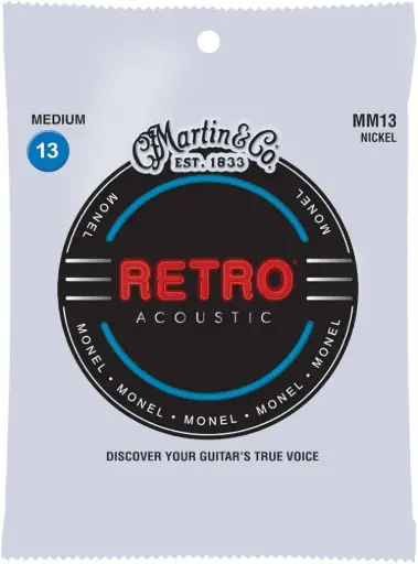 [41Y19MM13] Martin MM13 - Cordes Acoustique 13-56 Retro Monel