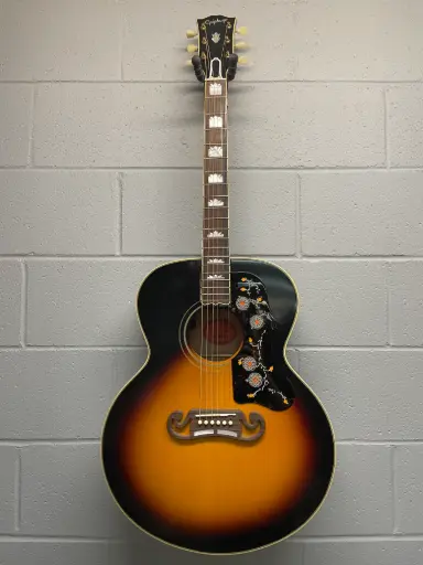 [EIGCJ2057AVSGH] Epiphone Guitare acoustique-électrique SJ-200 reproduction 1957 (fini Sunburst rétro, étui rigide inclus)