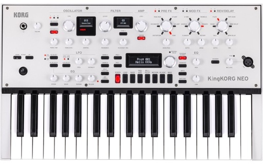 [KINGKORGNEO] Korg KingKORG NEO - Synthétiseur Virtuel Analogique 37 Touches avec Vocoder