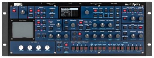 [MULTIPOLYM] Korg multi/poly Module - Synthétiseur Analog Modeling Desktop/Rack avec Layer Rotation