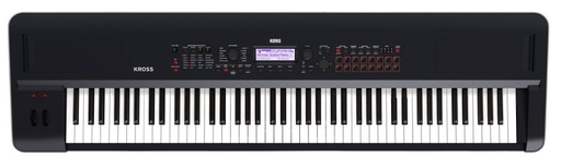 [KROSS288MB] Korg KROSS 2-88 - Synthétiseur Workstation 88 Touches NH sur Piles - Noir Mat