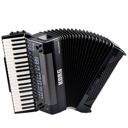 [FSUPPMBK] Korg FISA Suprema Piano - Accordéon Numérique Piano Keyboard 41 Touches 120 Basses Flagship Italien