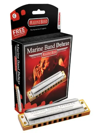 [MBDLX-C] Hohner Hohner Marine Band Deluxe Harmonica, Key of C