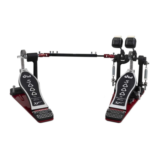 [DWCP5002AD4XF] DW 5002AD4XF Double pédale Accelerator à planche allongée, étui inclus