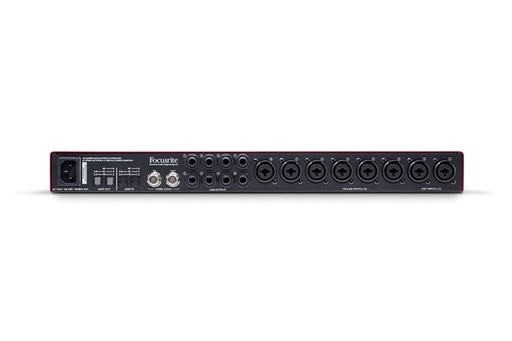 [SCARLETT-OCTOPRE-DYNAMIC] Focusrite Scarlett OctoPre Dynamic, préamplificateur micro 8 canaux avec compresseurs