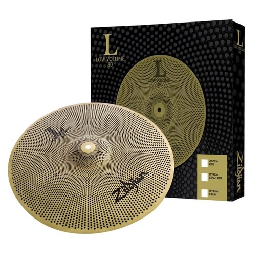 [LV8018CR-S] Zildjian L80 Low Volume 18 po, cymbale crash ride à faible volume